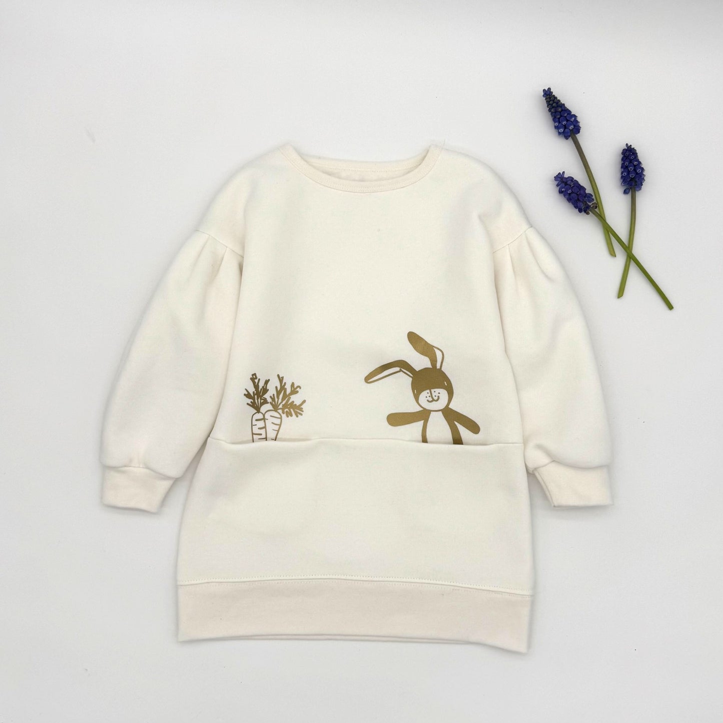 Pocket Rabbit maxi sweatshirt