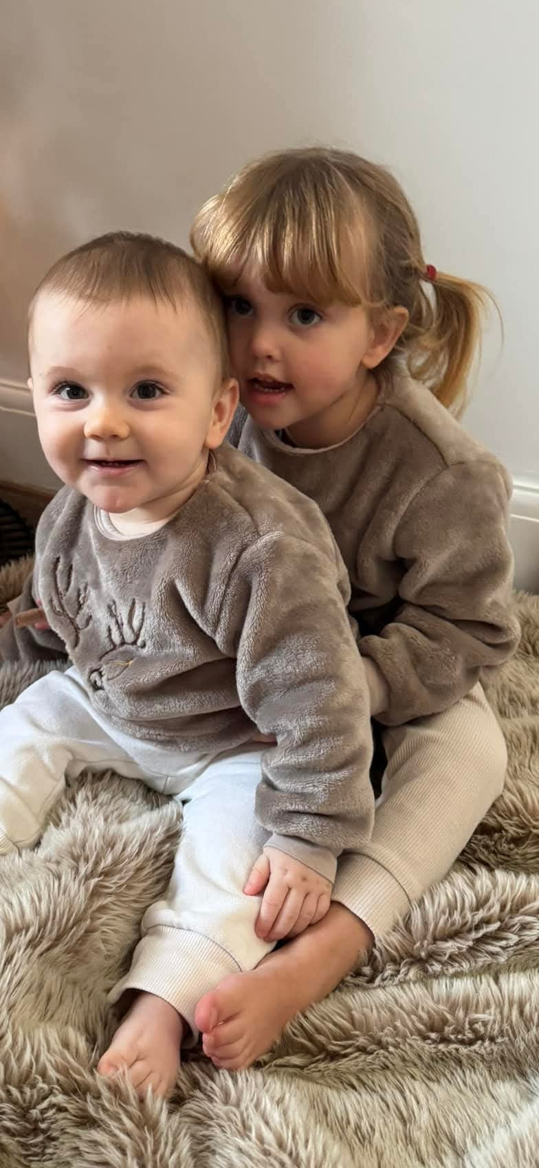 Cuddle Fleece Reindeer