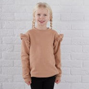 Fleece Frill Sweatshirt